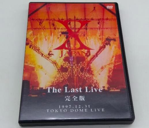 日版正版X JAPAN THE LAST LIVE 完全版DVD / 1997.12.31 XJAPAN 1997