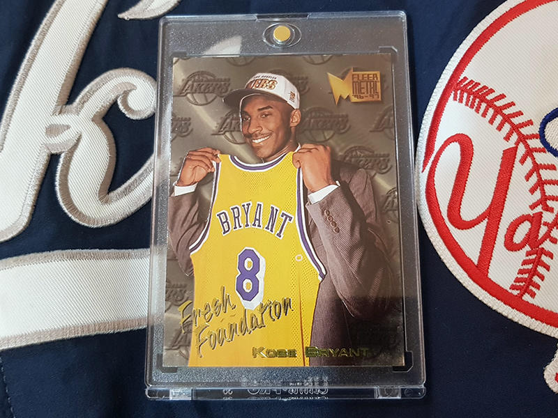 【小群收藏家】1996年小飛俠Kobe Bryant-RC新人卡-科比籃球卡-24年稀有老卡值得收藏-非CURRY球員卡