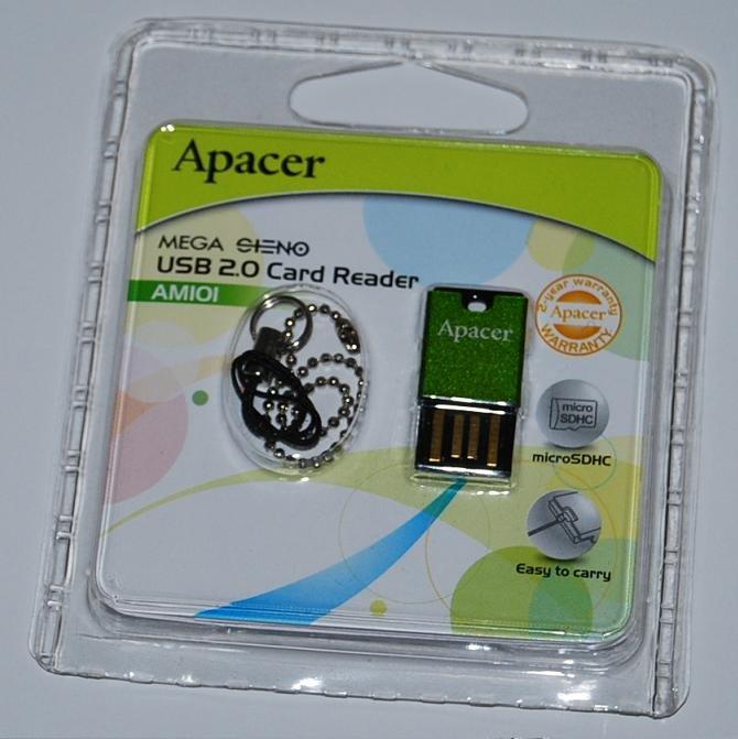 (NEW) Apacer AM101 輕薄短小 microSDHC 高速讀卡機