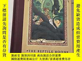 古文物The罕見reptile room （A Series of Unfortunate Events #2）精裝，英 