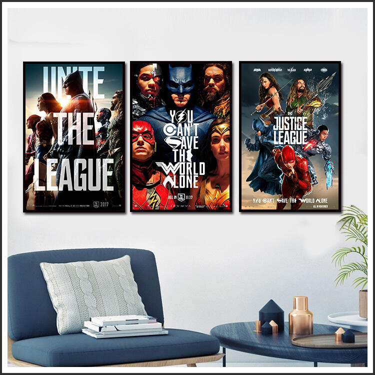 正義聯盟 Justice League 海報 電影海報 藝術微噴 掛畫 嵌框畫 @Movie PoP 賣場多款海報~