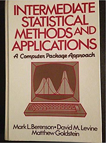Intermediate Statistical Methods and Applications: A Compute