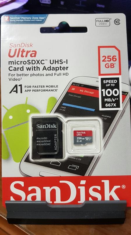 SanDisk Ultra microSDXC 256GB 記憶卡