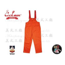 《美式工廠》美國 COOKMAN /Fisherman s Bib Overall Orange