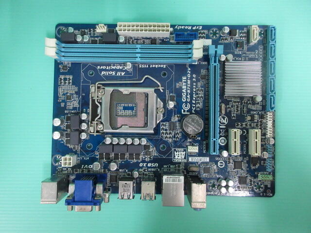 技嘉 GA-B75M-D2V (1155腳位/DDR3/USB3.0)