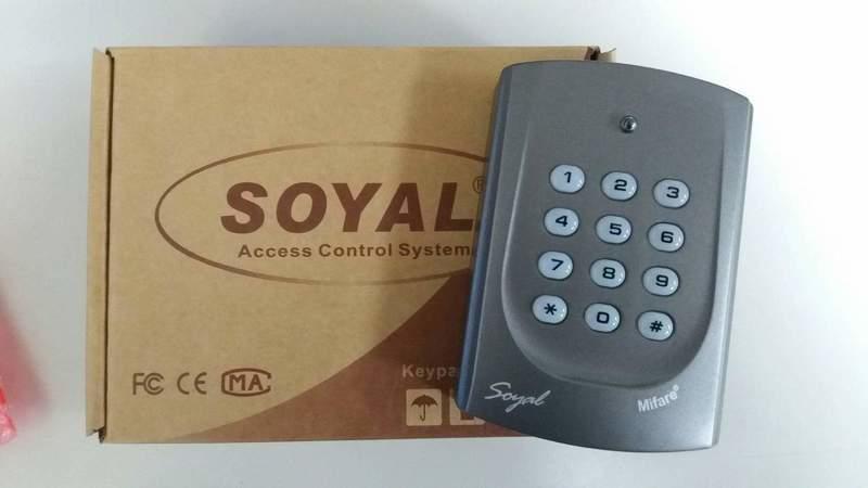 全新  專案備品出清 SOYAL AR-721門禁管制 EM MIFARE 防拷 感應卡機 密碼機