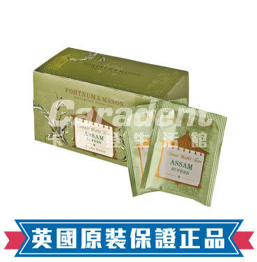 【卡樂登】新包裝 英國 頂級皇家茶葉 Fortnum & Mason ASSAM 阿薩姆茶 25茶包盒裝