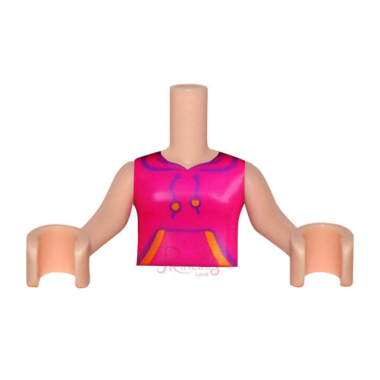 樂高王子 LEGO 41325 Friends 身體 短袖 無袖 洋紅色 FTFpb096c01 (A116)