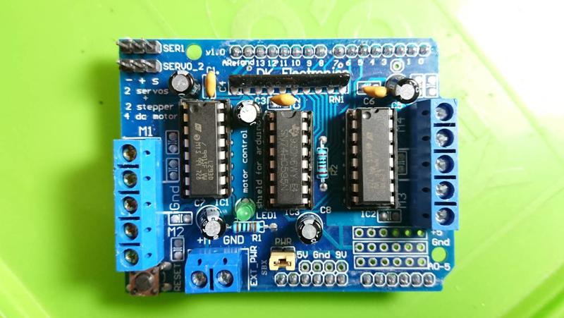[RWG] Arduino L293D 電機馬達驅動擴展板
