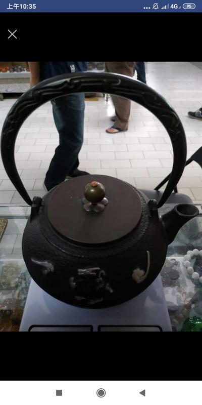 鐵壺 鑄鐵壺 無塗層 生鐵壺純手工老鐵壺燒水（生鐵壺1.2L）