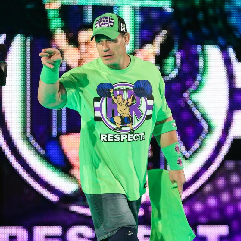 [美國瘋潮]正版 WWE John Cena Cenation Respect Tee 尊重國度最新綠色款衣服新品熱賣中