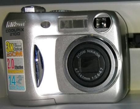 Nikon Coolpix2100 零件機, 無法過電