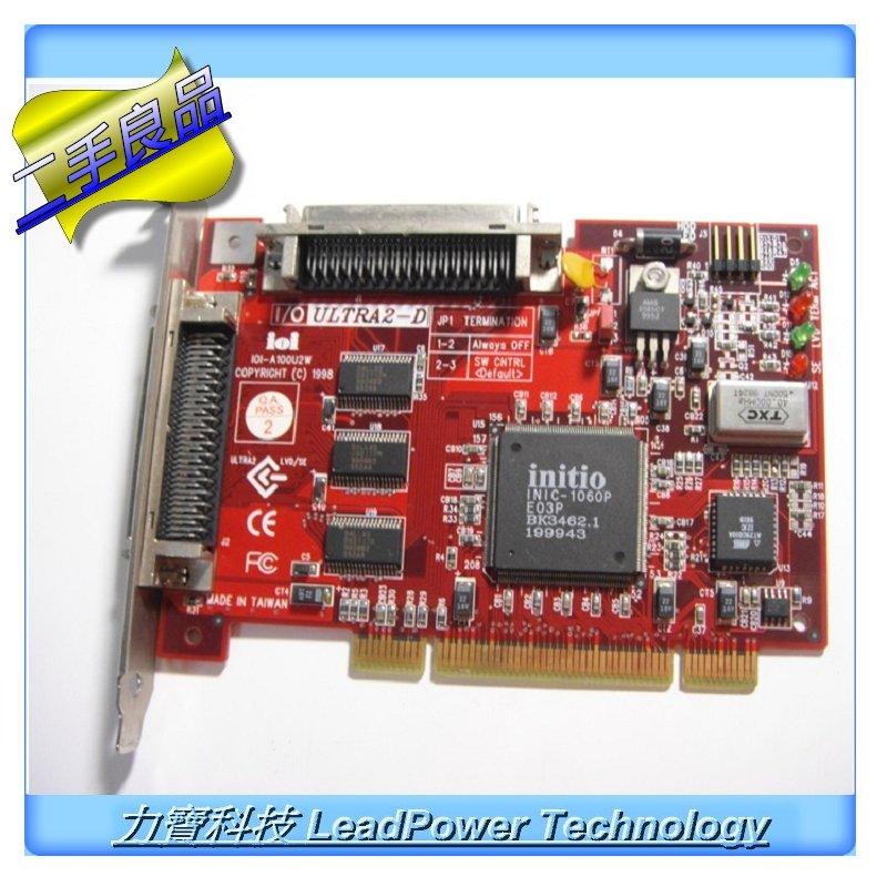 【 力寶3C 】二手良品  IOI-A100U2W Ultra2 SCSI 卡 INIC-1060P 68PIN /(CA264)