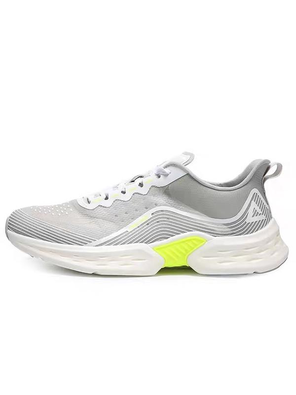[Absolut]Peak匹克 氫彈 慢跑鞋 透明鞋面 解構 極輕量 170克 灰螢光黃 男女鞋