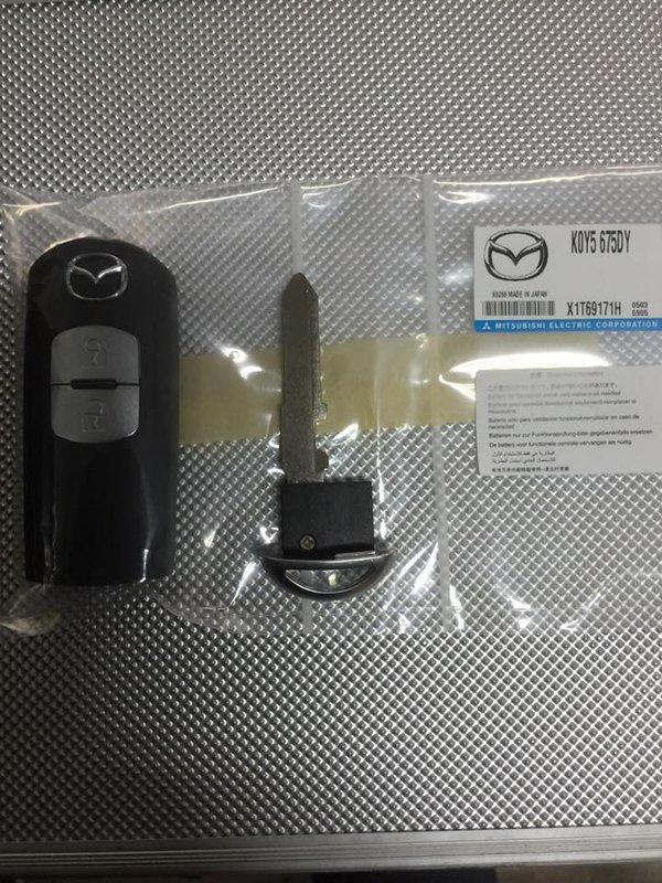 [建興晶鎖店] Mazda CX3 CX5 M3 M6 M3五門  感應式鑰匙