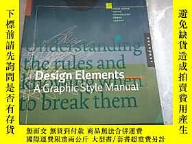 古文物Design罕見Elements:A Graphic Style Manual 英文原版露天233756 Desi 