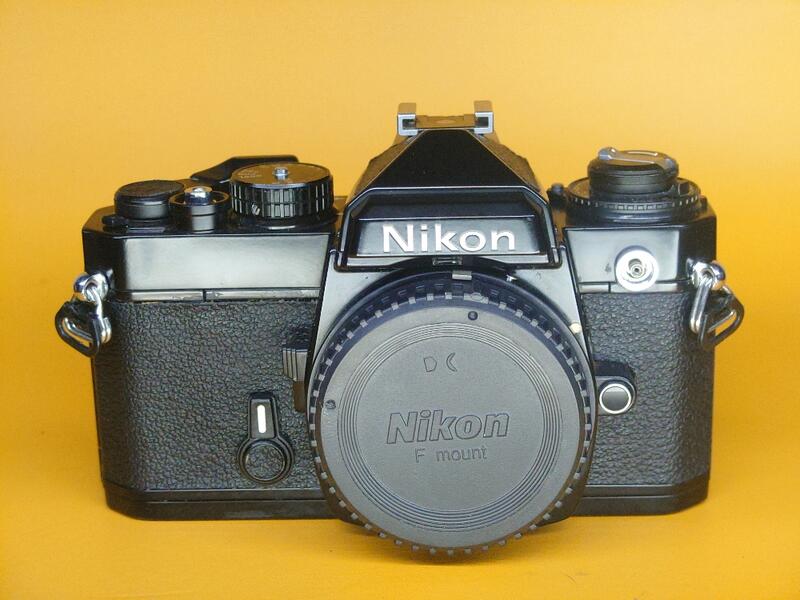 Nikon fe 黑機 保固一個月 (#3577965) 底片 相機 (FM2,FM,FE2,FA,FM3A...ae-