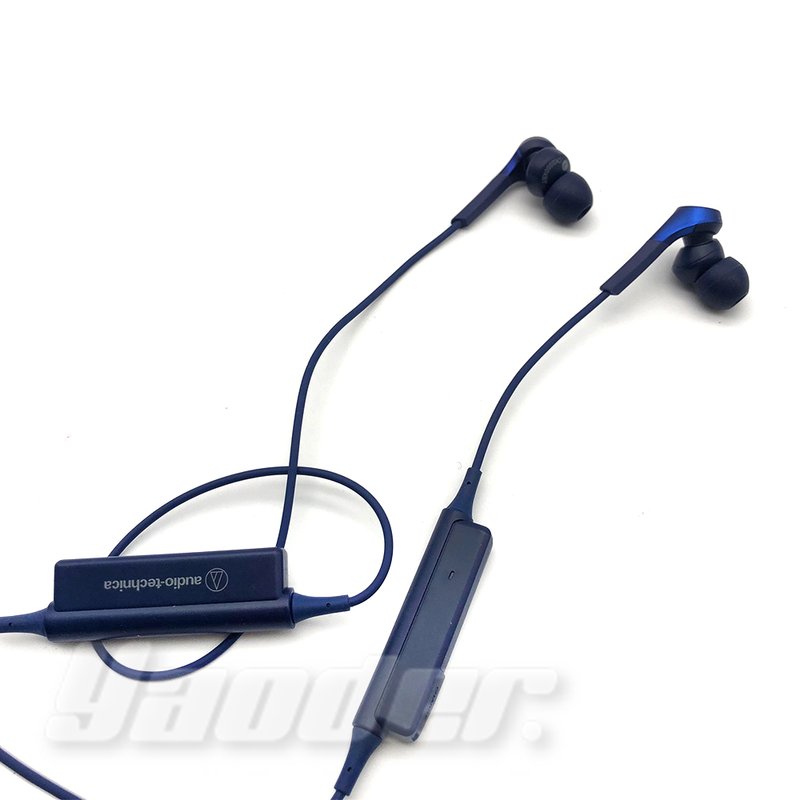 【福利品】鐵三角 ATH-CKS550XBT 藍(1) 藍牙無線耳機麥克風組 無外包裝 免運 送收納盒+耳塞