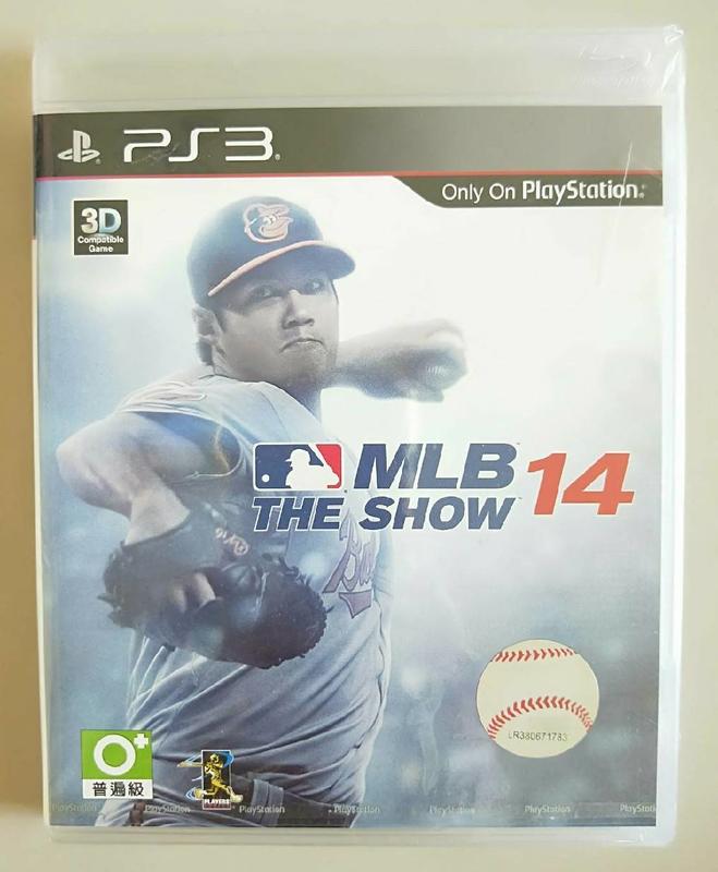 【全新未拆】PS3 Sony 美國職棒大聯盟 MLB The Show14 (英文亞版) $550