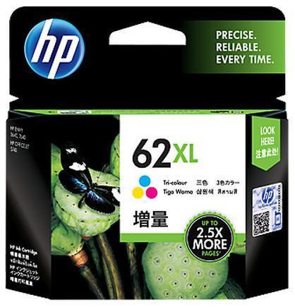 <哇靠商城>HP 62XL / C2P07AA 原廠彩色 高容量墨水