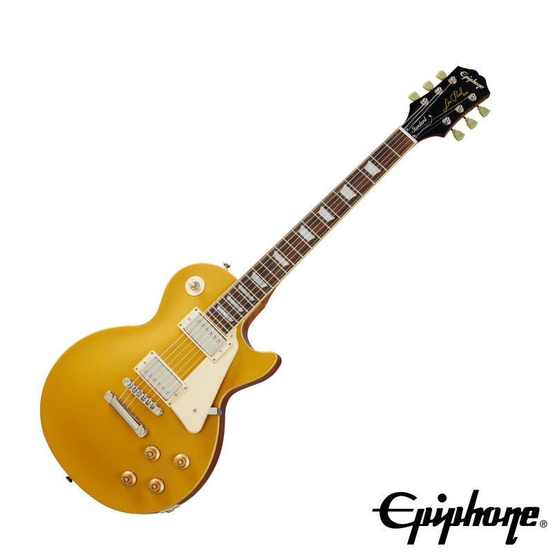 【又昇樂器 . 音響】Epiphone Les Paul Standard 50s Metallic Gold 電吉他