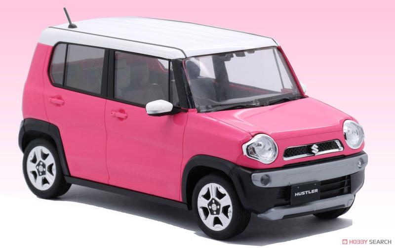 【小望動漫模型】現貨馬上寄! 代理版 FUJIMI SUZUKI  Hustler 420 粉紅色 免塗裝、免膠水