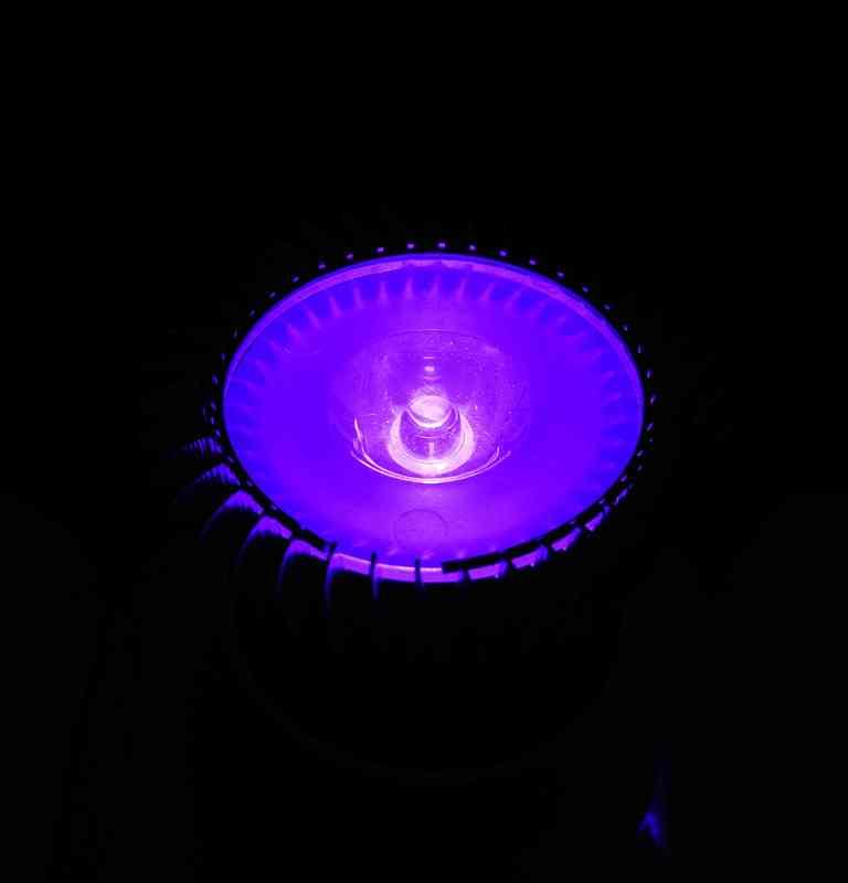 【光力能LED植物燈坊】聚光型3W大功率LED藍紫光420nm~430nm海水珊瑚缸螢光補光燈
