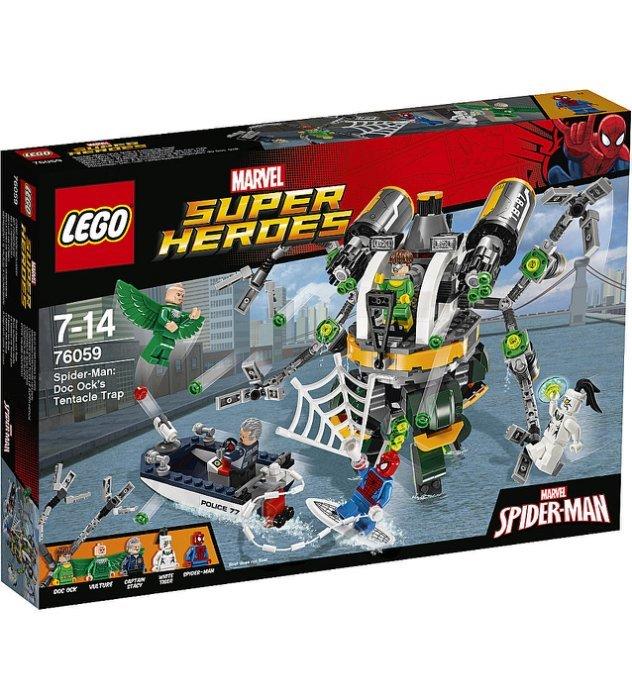 Lego 樂高 76059 超級英雄 蜘蛛人 Spider Man Doc Ocks Tentacle Trap