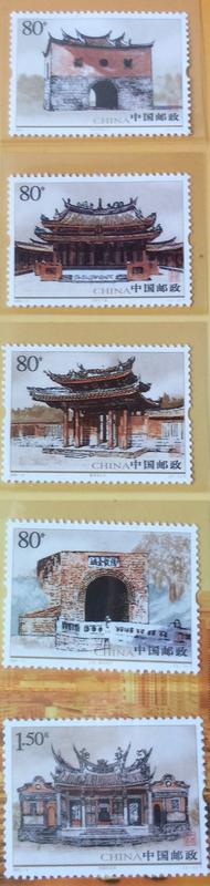 2005-3台灣古蹟郵票5全