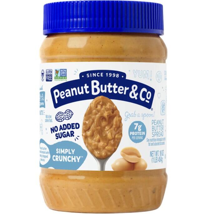 ✅(缺貨)Peanut Butter & Co 活力猴顆粒花生醬454g 台北面交OK！Crunchy ！