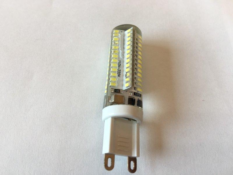 LED G9 7W LED 黃光/白光燈泡-G9燈泡 豆燈 豆泡 110V~220V(全電壓)用 保固一年