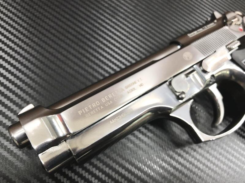 {凱璿 生存遊戲專賣店} UMAREX授權刻字 Beretta貝瑞塔 M9 GBB 全金屬瓦斯手槍 銀色 | 露天市集 | 全台最大的網路購物市集