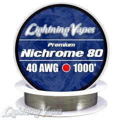 【SS VAPE】美國 Lightning Vapes Ni80 40AWG 1000FT 藍牌發熱絲