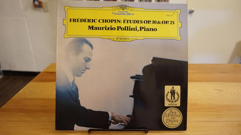 【DG】Pollini / Chopin: Etudes (LP) 波里尼彈奏蕭邦練習曲