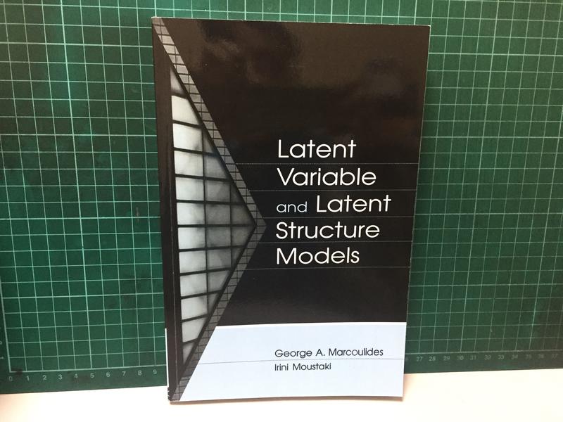 【理悟書坊】《Latent Variable and Latent Structure Models》