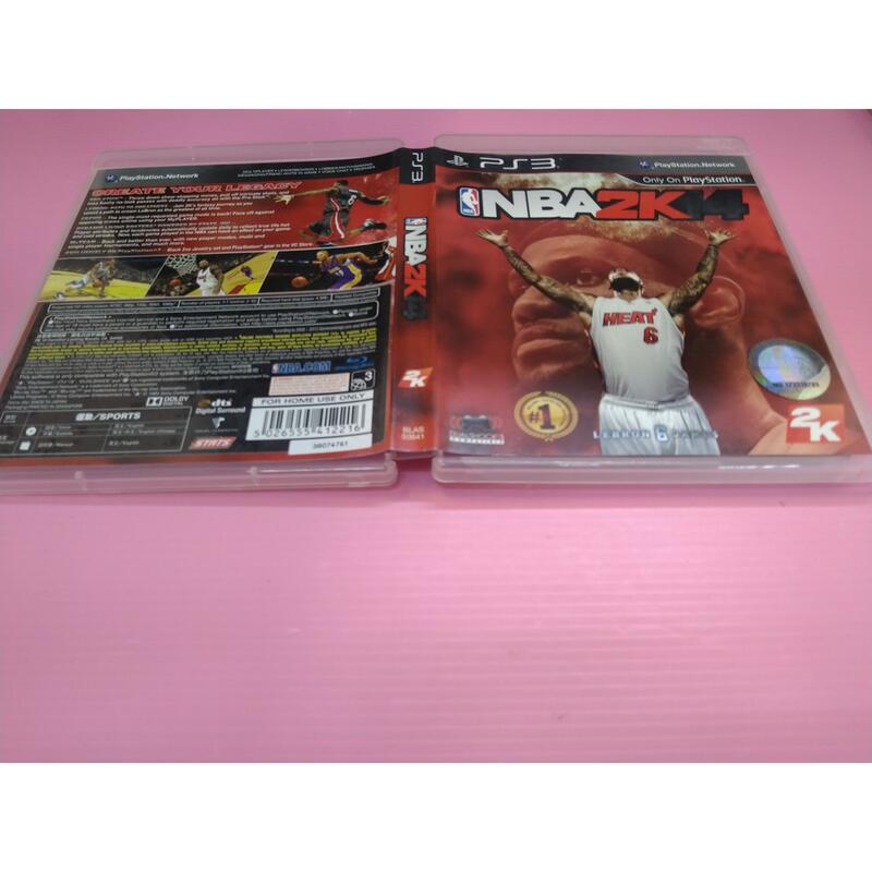 動 籃 N 出清價! 中英文版 網路最便宜 PS3 2手原廠遊戲片 美國 職業 籃球 NBA 2K14 賣55而已