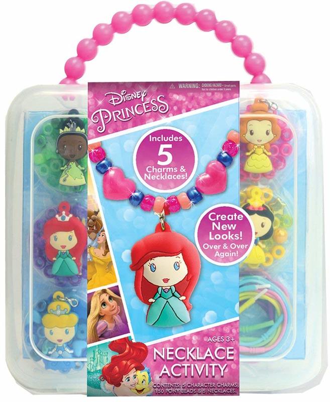 現貨 美國 Disney Princess 迪士尼公主系列 可愛串珠項鍊 女童最愛 飾品 禮物 玩具組 套組