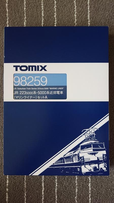 【ἀ】TOMIX 98259 JR 223-5000系/5000系近郊電車(Marine Liner) A組 (5輛組)