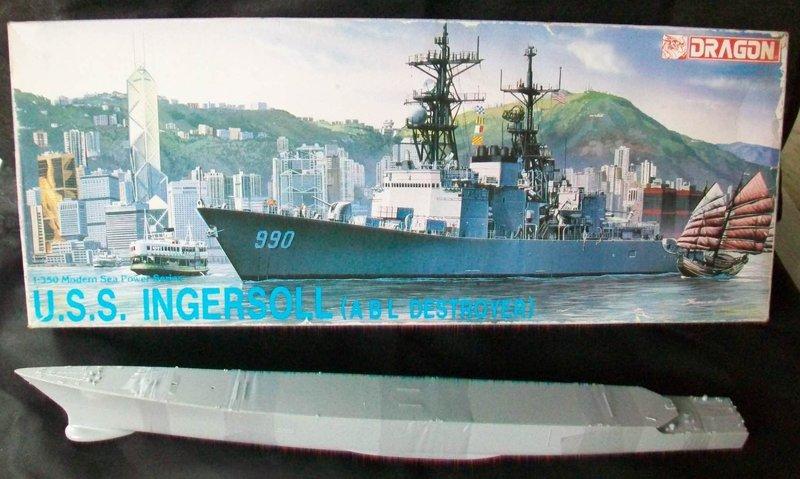 (威龍) 1/350 美國 斯普魯恩斯級 DD-990 英格索爾號 導彈驅逐艦 USS INGERSOLL