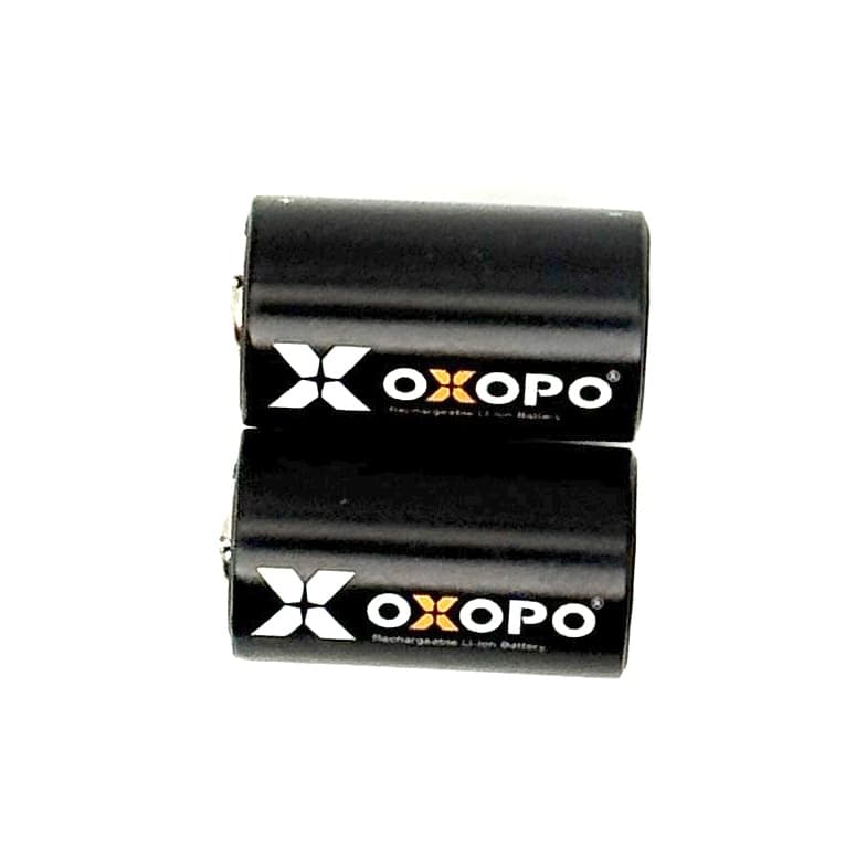 RST紅星 - OXOPO XS 系列 CR2 鋰電池 2入 充電器 + 電池 一組 3.2V 200mAh 12541