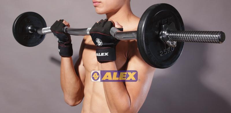 [凱溢運動用品] 德國品牌  台灣製造 ALEX A19 包膠槓片(對)-5kg (2.5kg*2)舉重/健身/重訓