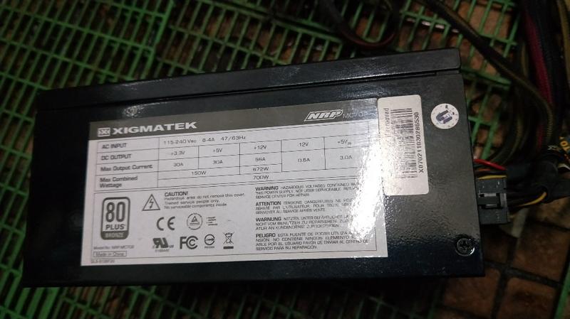 XIGMATEK 富鈞 NRP 700W 模組化電源供應器 80+ 白牌 附線材