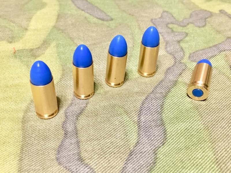 【OB工作室】-「藍教彈」=藍色教練彈一組5枚 (PPQ-M2/T75-k3換裝訓練使用)