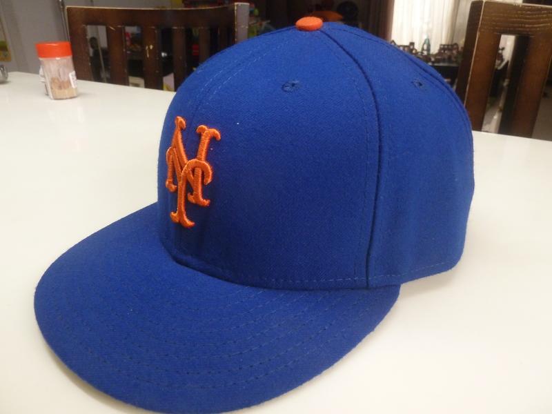 中古正品 美國職棒大聯盟MLB 紐約大都會Mets 球員帽封口帽 7 5/8 詳閱說明 非洋基