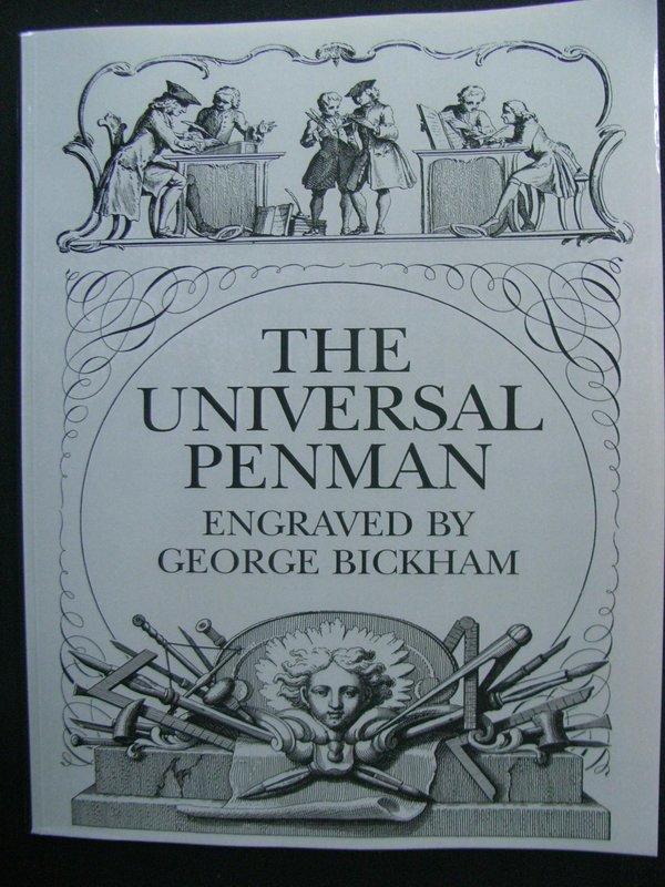 【英文花體字】The universal penman