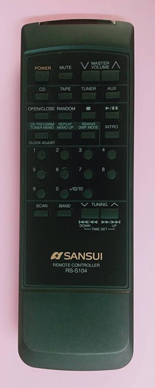 99萬物雜貨店 SANSUI 山水牌 各式遙控器 RS-S104