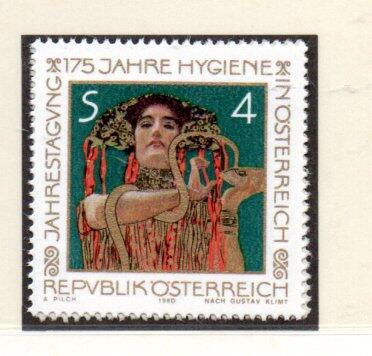 【流動郵幣世界】奧地利1980年奧地利衛生175週年郵票