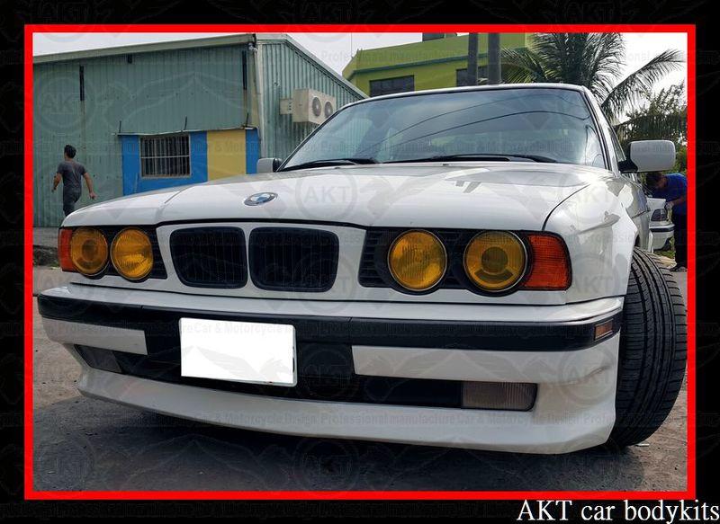 AKT_AERO_PARTS空力套件BMW E34 Ac TYPE前中包(另有側裙&後中包）