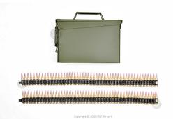 RST 紅星 -MIESSA M249金屬裝飾仿真彈鏈彈鍊1...