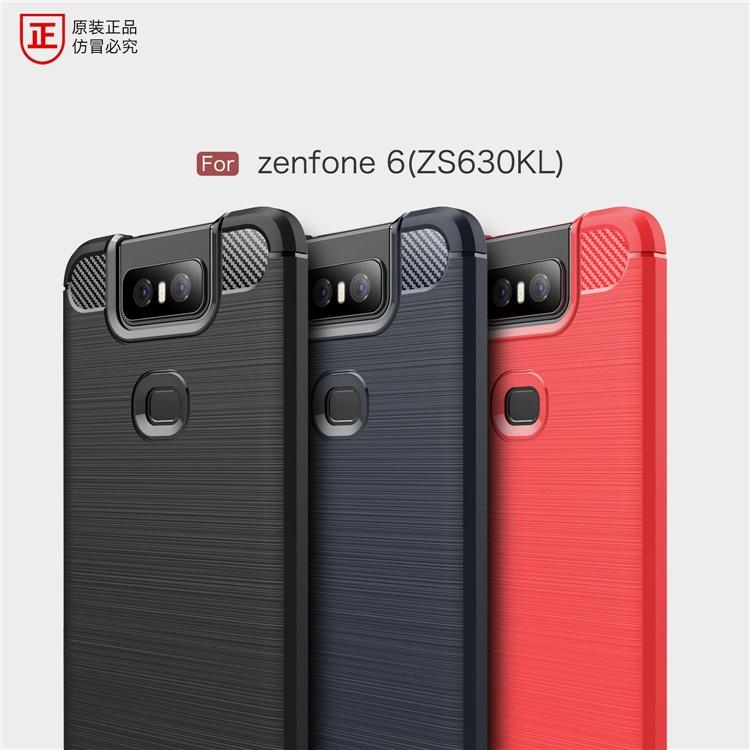 華碩 ZenFone 6 ZS630KL  拉絲纖維 手機殼 全包 防摔 軟殼 手機套 犀牛盾